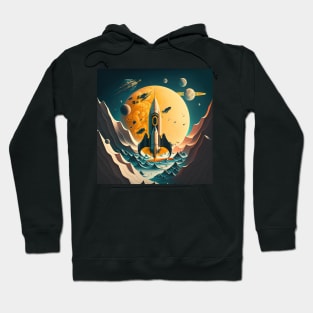 Conquering space Hoodie